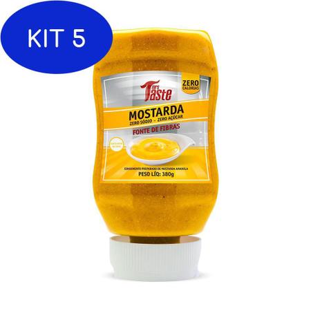Imagem de Kit 5 Molho de Mostarda Mrs Taste