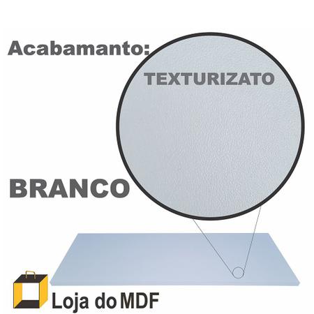 Imagem de Kit 5 Prateleiras U Mdf 50x15 Branco Nicho Livros Revista