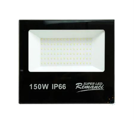 Imagem de Kit 5 Refletor LED SMD Holofote 150w Branco Frio 6000K Resistente Prova D'água Projetor Slim 6500K Luz Iluminação
