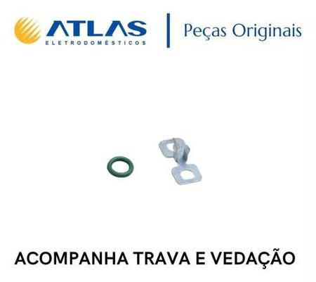 Imagem de Kit 5 Registro Ramal Fogão Atlas Utop Cavalete 5/8 Saida 1/4