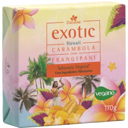 Imagem de Kit 5 Sabonetes Vegetal Hidratante Exotic 170g Davene