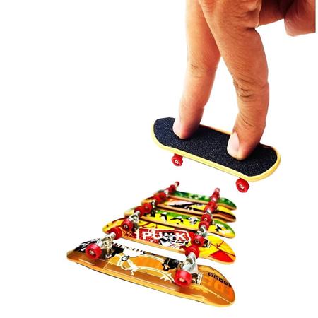Skate Dedo Brinquedo Infantil Radical Presente Fingerboard