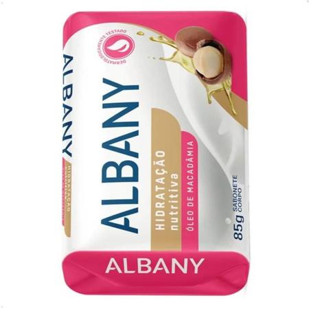 Imagem de Kit 5 un Sabonete de barra Hidratacao Nutritiva Rosa Albany