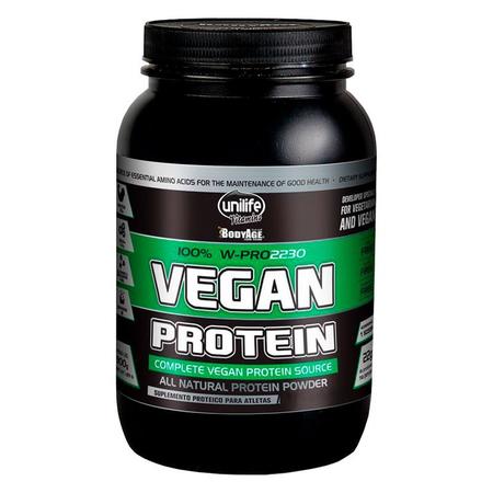 Imagem de Kit 5 Vegan Protein Unilife Sabor Chocolate 900g