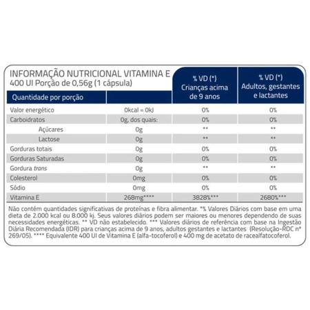 Imagem de Kit 5 Vitamina E 400mg Catarinense 30 cápsulas