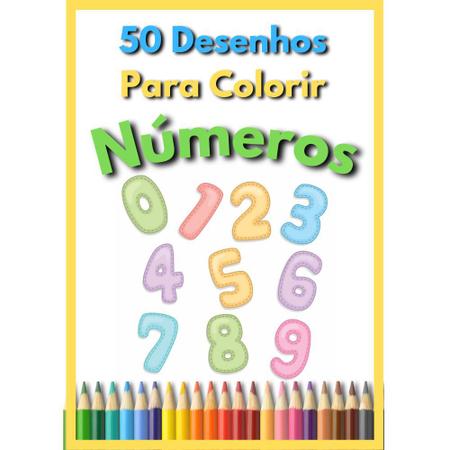 Kit 50 Desenhos Grande P/ Colorir Primeira Infância Infantil - Infinity  Brinquedos - Kit de Colorir - Magazine Luiza