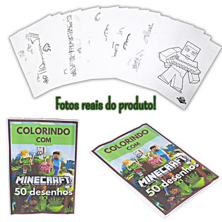 Kit 50 Desenhos Infantil p/ Colorir Sonic Envio Imediato no Shoptime