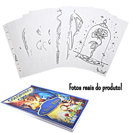 Kit 50 Desenhos Grande P/ Colorir Primeira Infância Infantil - Infinity  Brinquedos - Kit de Colorir - Magazine Luiza