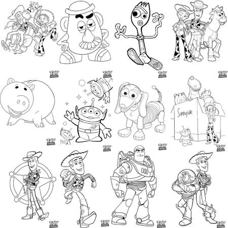 Desenhos para Colorir Toy Story