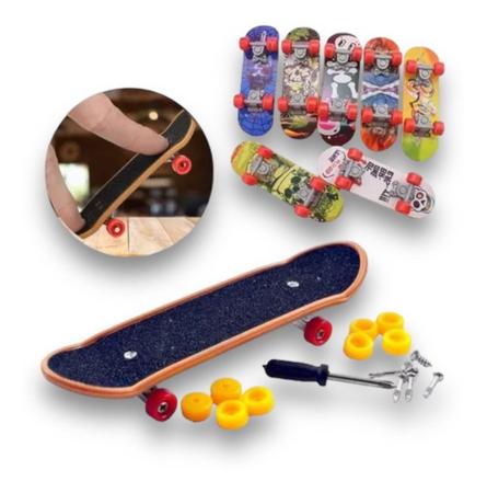 Skate De Dedo C/lixa Fingerboard +pcs Brinquedo barato - Ark Toys