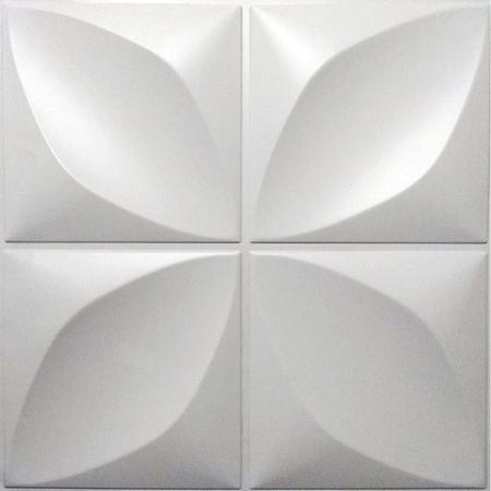 Imagem de Kit 52 Placas PVC Autoadesivas Branco: Toque de Personalidade