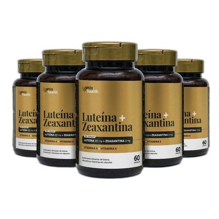 Imagem de Kit 5X Luteína + Zeaxantina - 60 Cápsulas