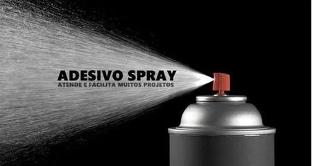 Imagem de Kit 6 Adesivo Spray 3m 76 Tecido Forro Teto Carro Tapeceiro