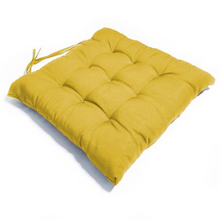 Imagem de KIT 6 Almofadas para Cadeira 40x40cm - Cores Diversas