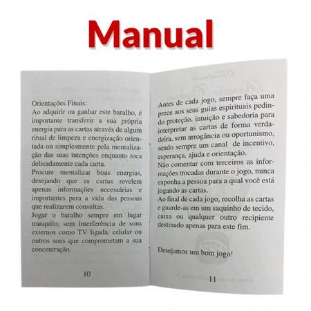 Baralho Tarot Cigano Vinho Deck 36 Cartas - META ATACADO - Tarô