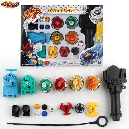 Beyblade Ferro Original Barato Rapidity 2 Pontas S Lançador