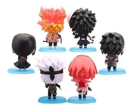 Naruto Anime Figura Boneca Ornamentos Brinquedos Sakura Uchiha Sasuke  Kakashi Figuras De Ação Dos Desenhos Animados Decorações - Escorrega o Preço