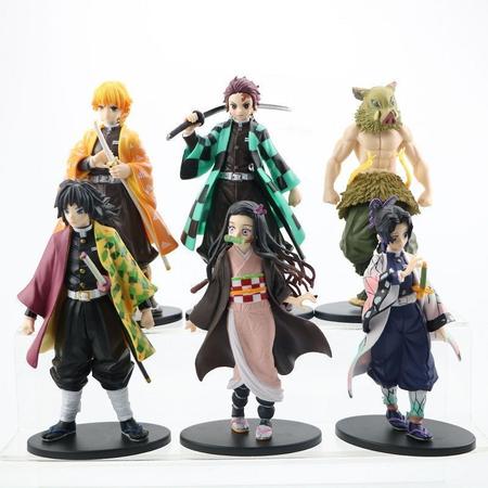 Action Figure Boneco Colecionável Kimetsu No Yaiba Demon Slayer - ESCOLHA O  PERSONAGEM - Inosuke Nezuko Tanjiro Zenitsu Giyuu