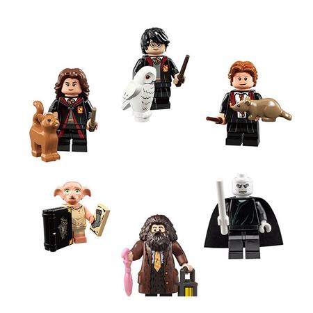 Boneco Harry Potter lego Bloco de montar Brinquedo Kit Boneco