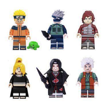 Boneco Blocos De Montar Ninja Da Vila Oculta Da Névoa Naruto - WM - Bonecos  - Magazine Luiza