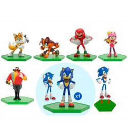 Kit 6 Bonecos Sonic Boom Pode Ter Personagem Repetido - Tomy