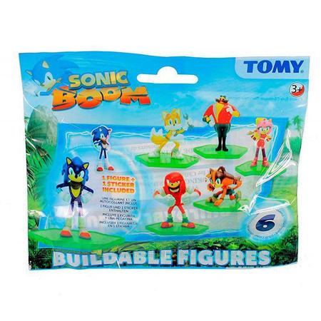 Kit 6 Bonecos Sonic Boom Pode Ter Personagem Repetido - Tomy
