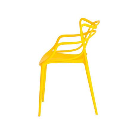 Imagem de Kit 6 Cadeiras Allegra Amarela Sala Cozinha Jantar