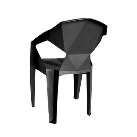 Imagem de Kit 6 Cadeiras New Alegra Pp Preta