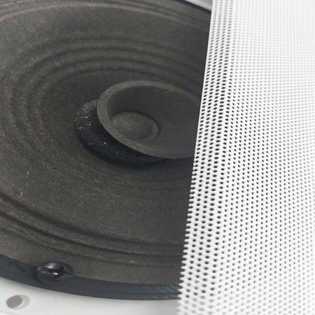 Imagem de Kit 6 Caixa Acústicas Som Ambiente Musica Arandela Branca