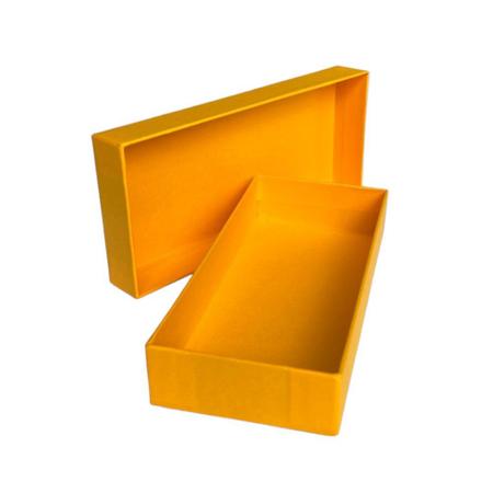 Imagem de Kit 6 Caixa Rasas de Papelão Rígida Alta Qualidade Para Presente e Organização
