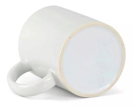 Imagem de Kit 6 Canecas de Porcelana Para Sublimação Branca 325ml