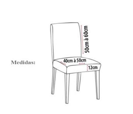 Imagem de Kit 6 Capas Para Cadeira Jantar Malha Com Elástico Estampada