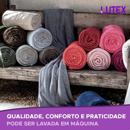 Imagem de Kit 6 Cobertor Casal Manta Microfibra Celta Lisos Cobertores Mantas Atacado Doação Hotel Pousada