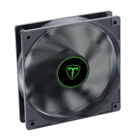 Imagem de Kit 6 Coolers Fan Para Gabinete T-Dagger 120mm PRETO - T-TGF100 Silencioso 3 pinos e Molex