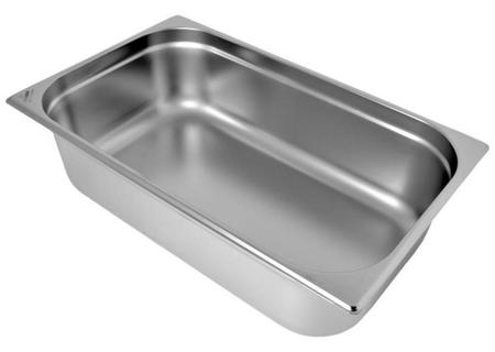 Kit 6 Cubas Gastronomica Inox GN 1/1 x 150mm (530x325mm) - Brasinox Imagem de Kit 6 Cubas Gastronomica Inox GN 1/1 x 150mm (530x325mm) - Brasinox