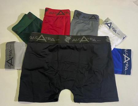 Imagem de Kit 6 cuecas boxer masculina adulto alcateia
