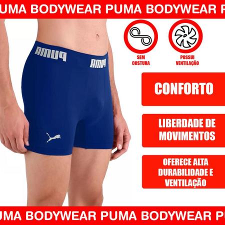 Imagem de Kit 6 Cuecas Microfibra Boxer Box  Modelo Sem Costura Masculina Adulta