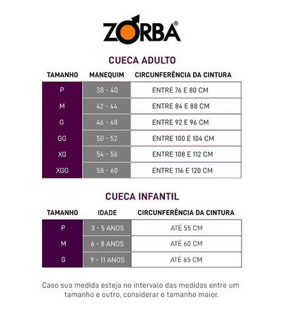 Imagem de Kit 6 Cuecas Zorba Boxer Extreme Sport sem Costura Microfibra 836 Sortido