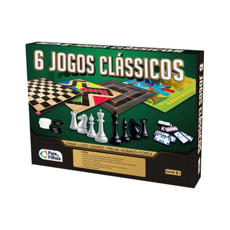 Jogo Xadrez 1155 Pais E Filhos - Jogo de Dominó, Dama e Xadrez