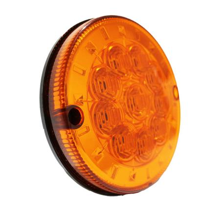 KIT 6 Lanterna Traseira 10 LED 12 volts Ø 12.5 cm - Ônibus Caio / Marcopolo / Caminhão - SILO Imagem de KIT 6 Lanterna Traseira 10 LED 12 volts Ø 12.5 cm - Ônibus Caio / Marcopolo / Caminhão