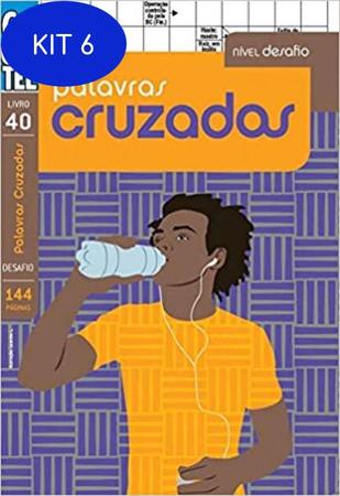 Kit 4 Livros Coquetel Desafios de Lógica Com Página Branca - Livros de  Palavras Cruzadas - Magazine Luiza