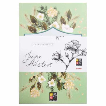 Imagem de Kit 6 Livros Jane Austen Grandes Obras Orgulho e Preconceito Mansfield Razão Persuasão Abadia Emma