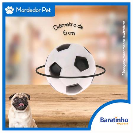 Imagem de Kit 6 Mordedores Bolinhas Esportivas Espuma Para Cachorro