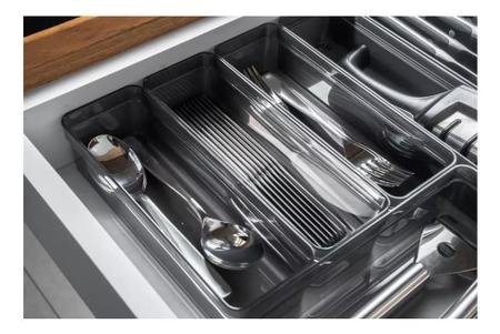 Kit 6 Organizador De Gaveta Quarto Cozinha Modular Multiuso - OU Imagem de Kit 6 Organizador De Gaveta Quarto Cozinha Modular Multiuso