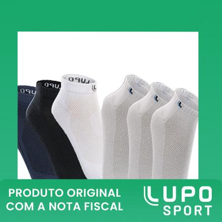 Imagem de Kit 6 Pares De Meias Lupo Cano Curto Sport Algodão Masculino