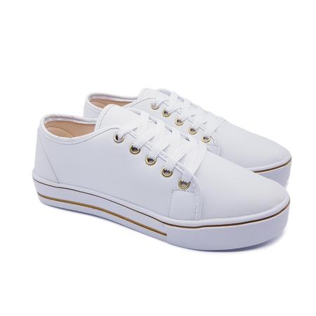 Imagem de Kit 6 Pares Tênis Feminino Casual Flatform Solado Alto K79