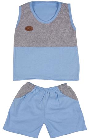 Imagem de Kit 6 Peças Camiseta Macacão Body Calça Recém-nascido Menino