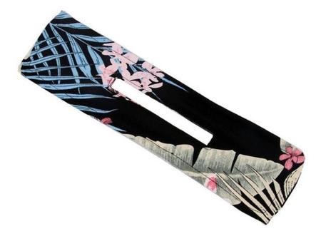Imagem de Kit 6 Rabicó faixa de cabelo estampada prática para coque sofisticado