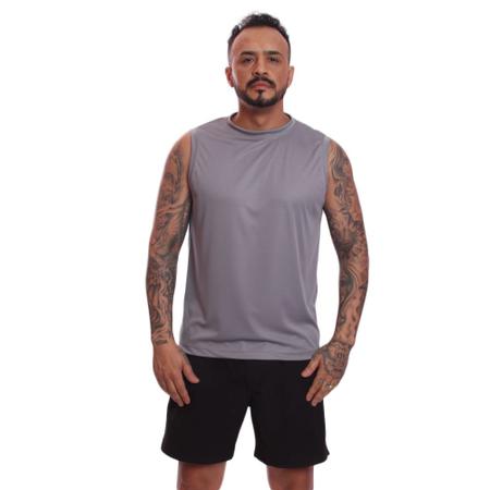 Imagem de Kit 6 Regatas Nadador Masculina Blusa  Dry Academia Camiseta Camisa Treino