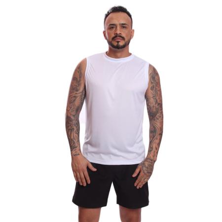 Imagem de Kit 6 Regatas Nadador Masculina Blusa  Dry Academia Camiseta Camisa Treino